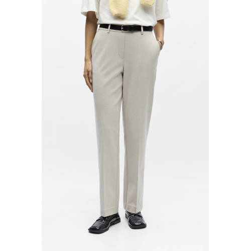 OBJECT Straight regular waist casual broek afbeelding
