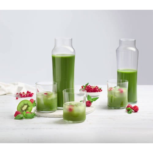 Royal Leerdam smoothieglazen met karaf - combiset (3-delig) (1L + 350 ml) afbeelding