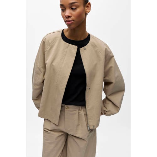 OBJECT outdoor jas beige afbeelding