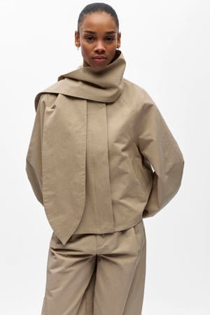 outdoor jas beige
