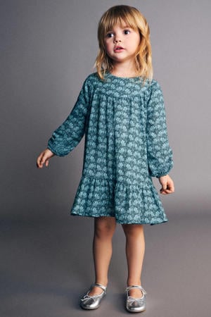 korte jurk blauw