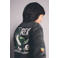Mango Kids sweater met backprint antraciet