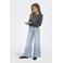 KIDS ONLY GIRL wide leg jeans light blue denim