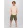Vingino regular waist cargo short groen