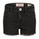 Vingino regular high waist short black denim