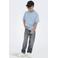 ONLY & SONS JUNIOR T-shirt lichtblauw