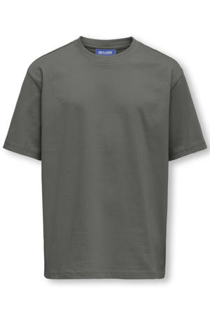 T-shirt donkergrijs