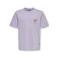 ONLY & SONS JUNIOR T-shirt met backprint paars