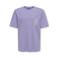ONLY & SONS JUNIOR T-shirt met backprint paars