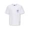 ONLY & SONS JUNIOR T-shirt met backprint wit