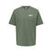 ONLY & SONS JUNIOR T-shirt met backprint groen