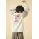 ONLY & SONS JUNIOR T-shirt met backprint ecru