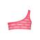 Vingino one shoulder bikini Zavine roze/wit