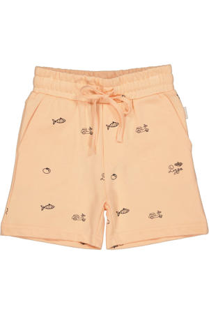 regular waist sweatshort oranje