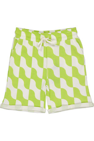 regular waist sweatshort groen