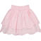 QPI korte rok strokenrok broderie roze