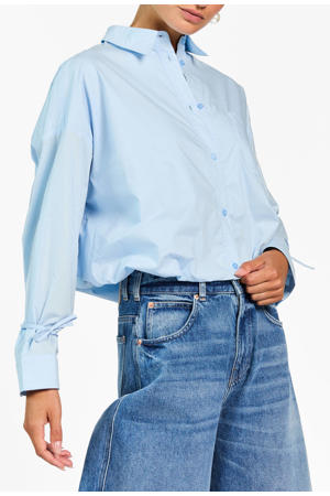 blouse lichtblauw