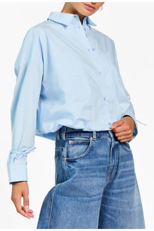blouse lichtblauw