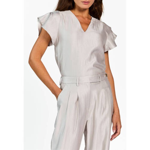 Aaiko blousetop zilver afbeelding