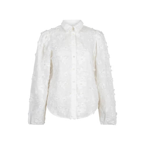 Aaiko gebloemde blouse wit afbeelding