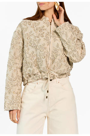 bomberjack beige