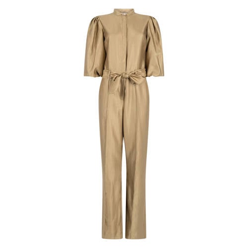 Aaiko jumpsuit goud afbeelding