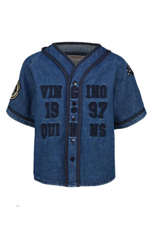 overshirt dark blue denim