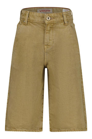 denim relaxed regular waist short zand