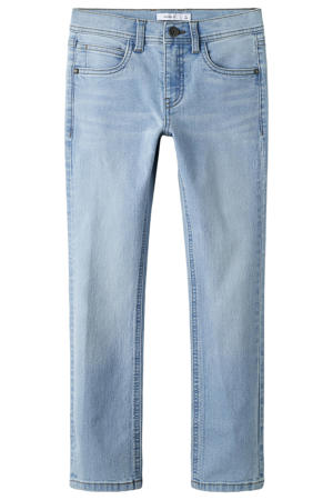 slim fit jeans light blue denim