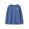 NAME IT KIDS sweater met backprint blauw