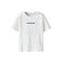 NAME IT MINI T-shirt met backprint wit