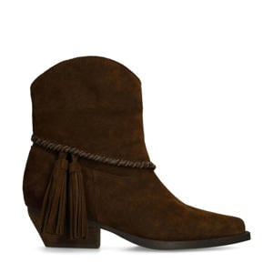 suède cowboylaarzen bruin