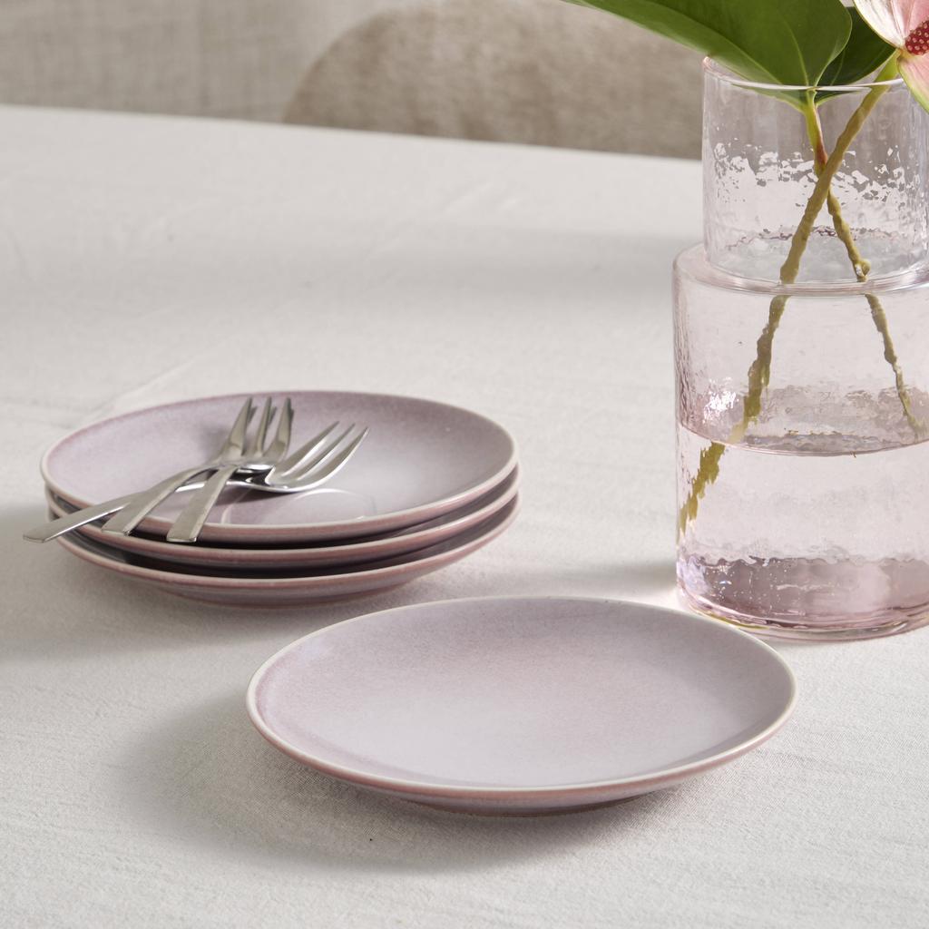 NOUS Living Artisan gebaksbord (Ø15 cm) (set van 4)