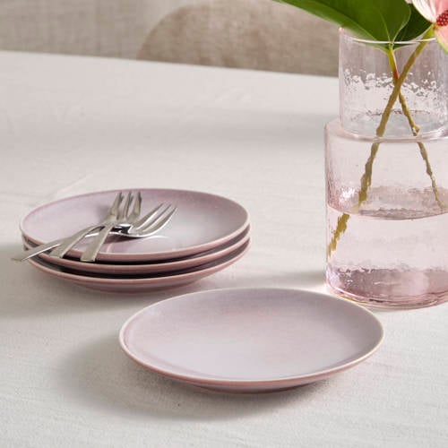 NOUS Living Artisan gebaksbord (Ø15 cm) (set van 4) afbeelding