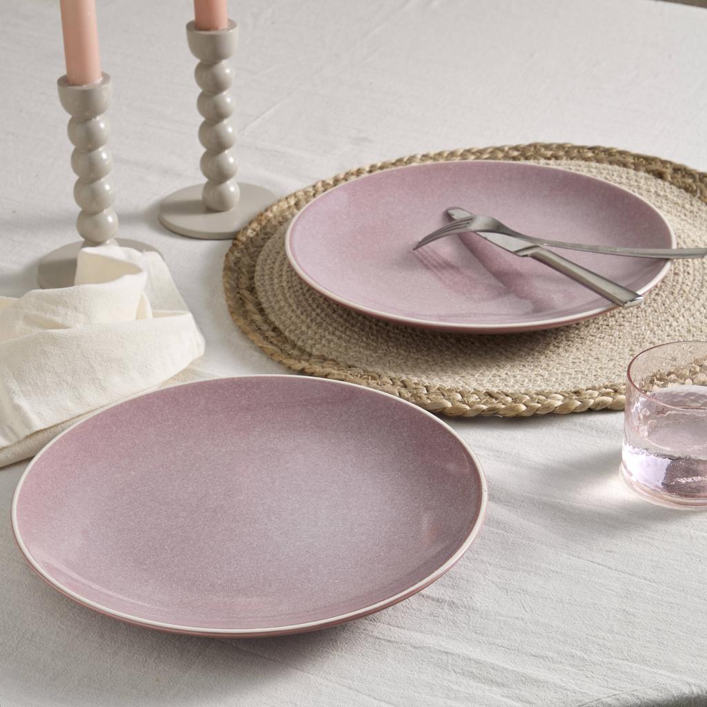 NOUS Living Artisan dinerbord (Ø25,5 cm) (set van 2)