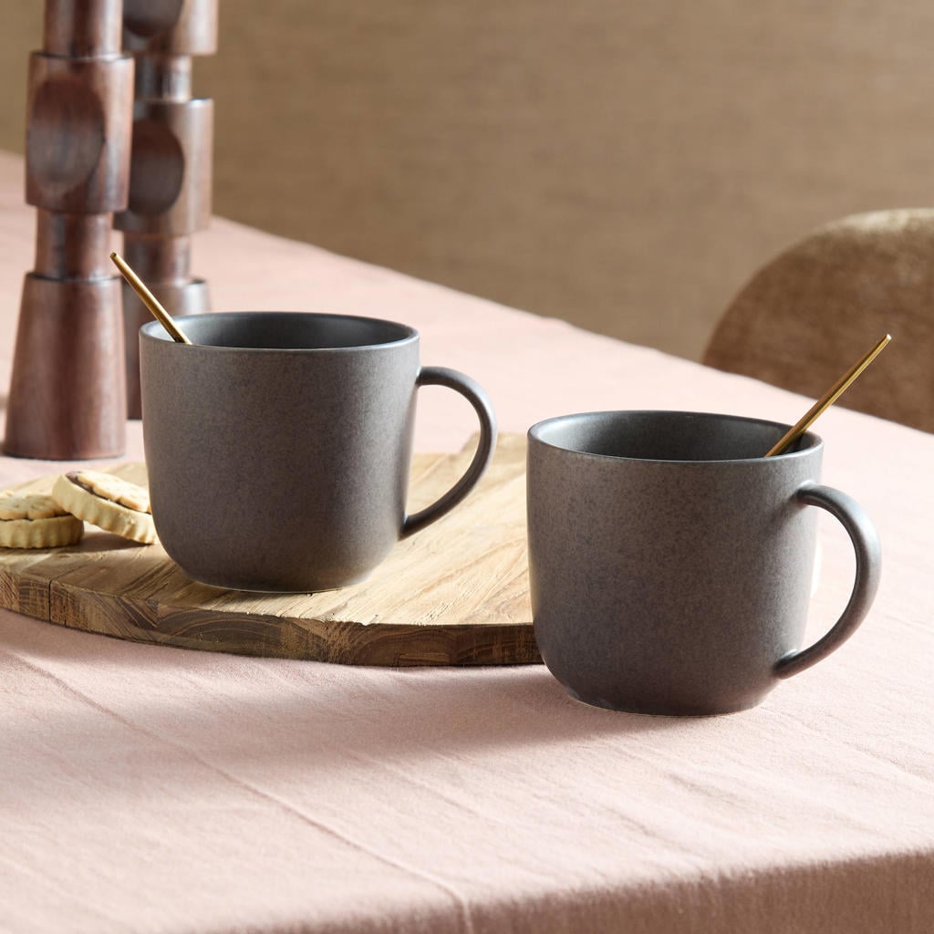 NOUS Living Grain mok (Ø9,5 cm) (350 ml) (set van 2)