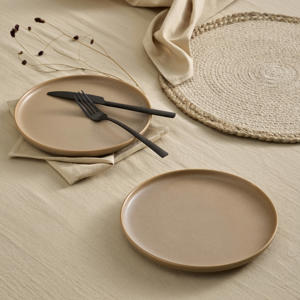 Grain ontbijtbord (Ø21 cm) (set van 2)