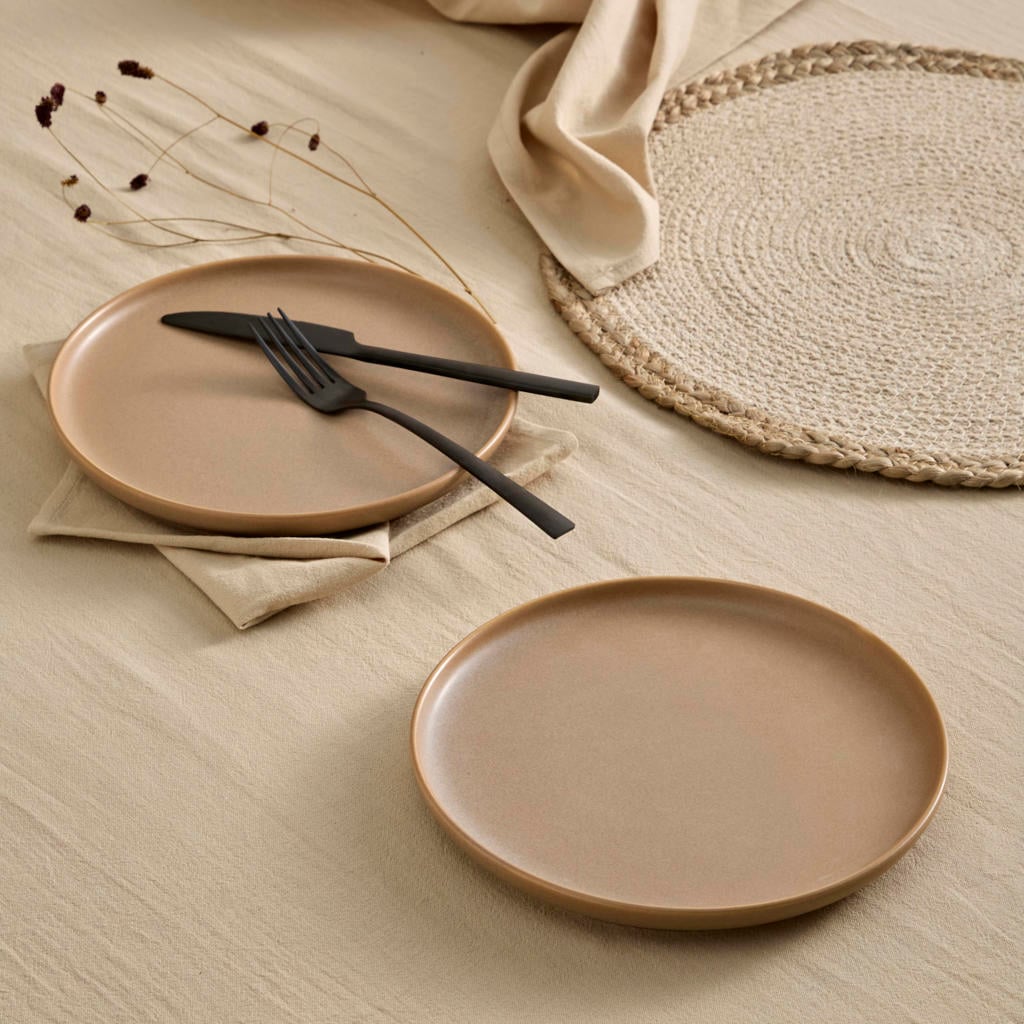 NOUS Living Grain ontbijtbord (Ø21 cm) (set van 2)