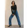 AWARE top met kant - zwart