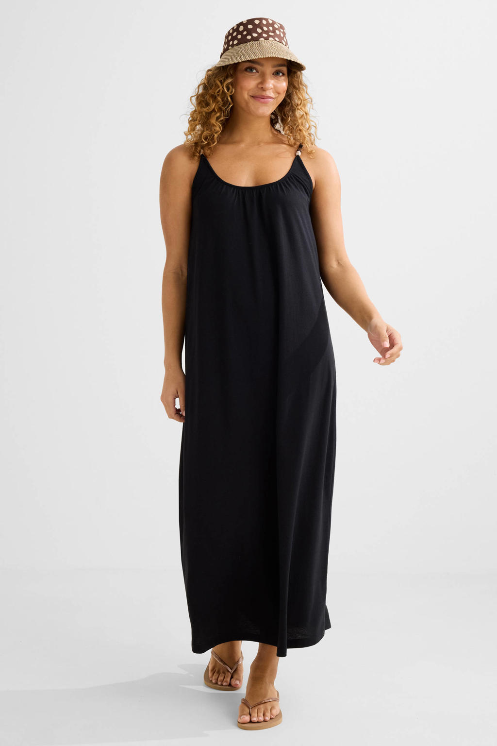 BEACHWAVE strandjurk zwart