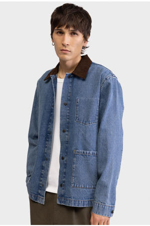 denim spijkerjas blauw