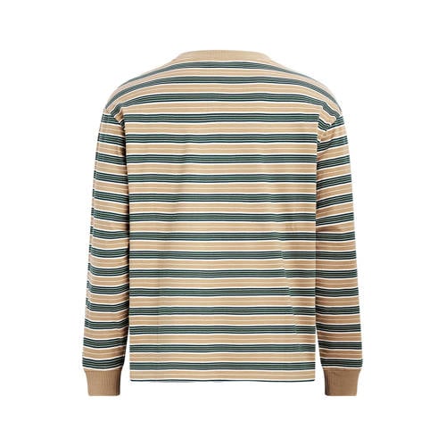 Redefined Rebel gestreepte longsleeve beige afbeelding