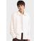 Redefined Rebel overshirt met textuur ecru