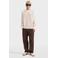 Redefined Rebel gestreepte longsleeve ecru