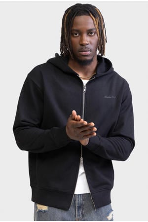 sweatvest zwart