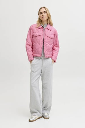 outdoor jas quilted roze