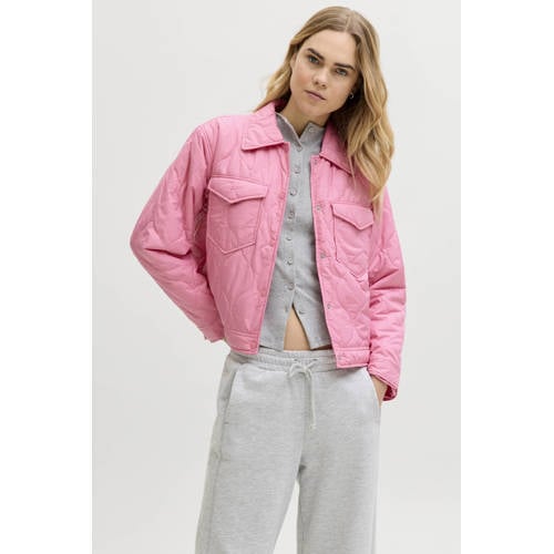 JJXX outdoor jas quilted roze afbeelding