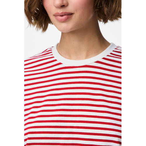 PIECES gestreepte longsleeve afbeelding
