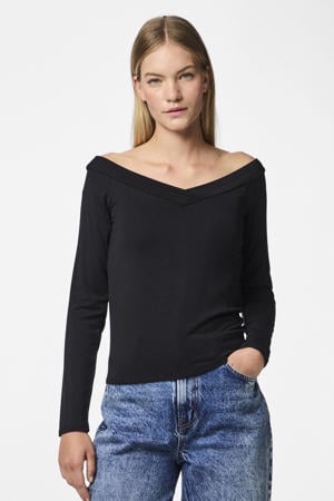top zwart