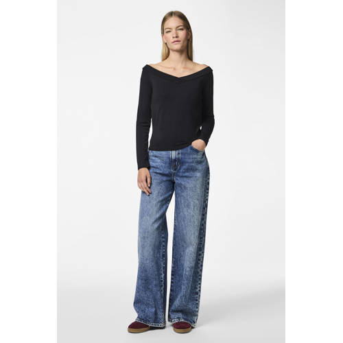 PIECES top zwart afbeelding